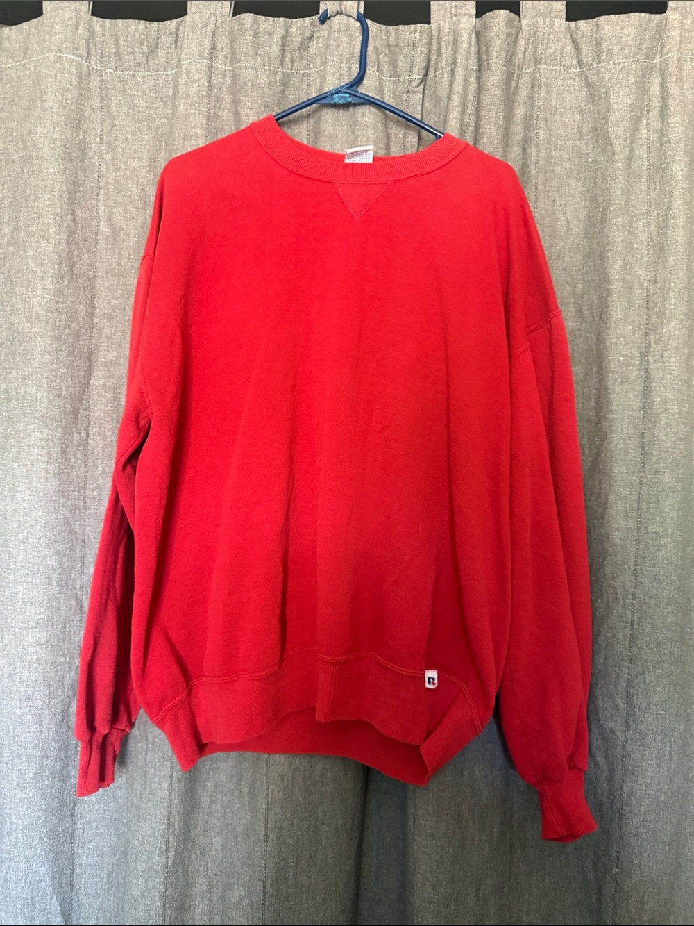 Russell Athletic Vibrant Red Crewneck Sweater